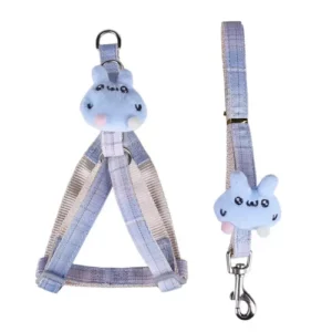 Pet leash, chest harness, leash, dog going out, chest and back leash, collar