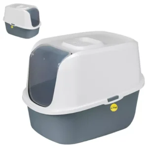Cat Centre Hooded Cat Litter Tray with Charcoal Filter Large 51 x 38.9 x 38.7 cm