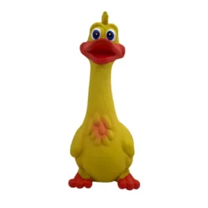 KINREX Chew Toy For Dogs - Squeaky Duck Toy 7.5" Long