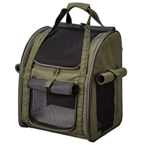 Soft crate backpack for dogs and cats Carrying backpack Equipped with a mesh win