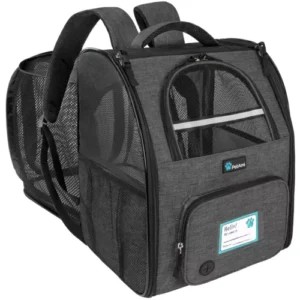 Pet Backpack Expandable Cat Carrier Backpack Dog Backpack Carrier for Small Dogs